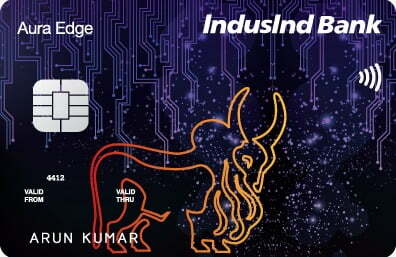 IndusInd Bank Aura Edge Credit Card