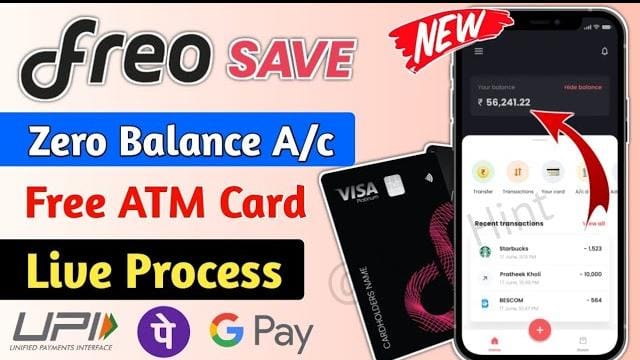 Freo Save Zero Balance Account Opening Online 2023