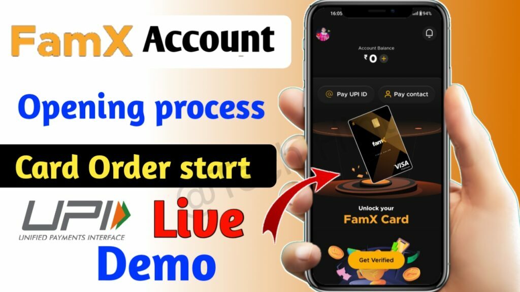 Famx - Fampay new card - खुशखबरी Fampay ने लॉच किया नया कार्ड ऑर्डर करे बिल्कुल मुफ्त। Famx - Fampay new card