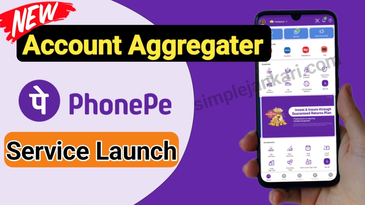 PhonePe Launch Account Aggregater Service