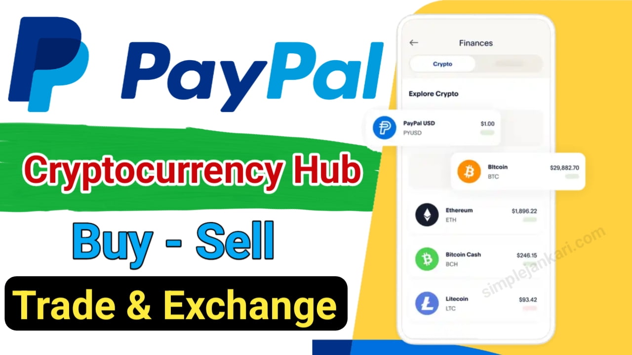 Paypal cryptocurrencies hub