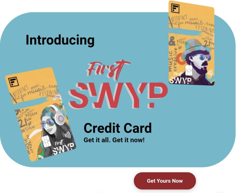 IDFC first SWYP Credit Card Launched